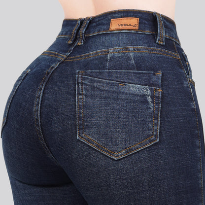 Jeans Skinny Tiro Alto 25402
