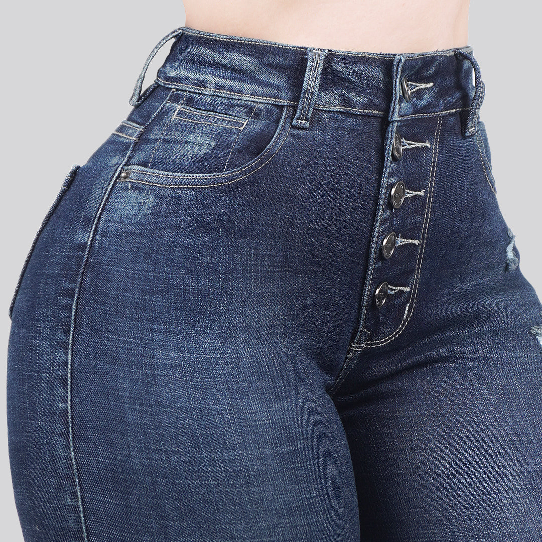 Jeans Skinny Tiro Alto 25403 – NEBULA DENIM | Tienda Online