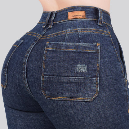 Jeans Skinny Tiro Alto 25406