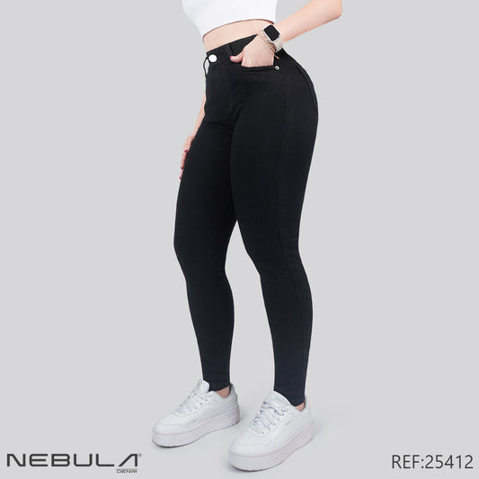 Jeans Skinny Tiro Alto 25412