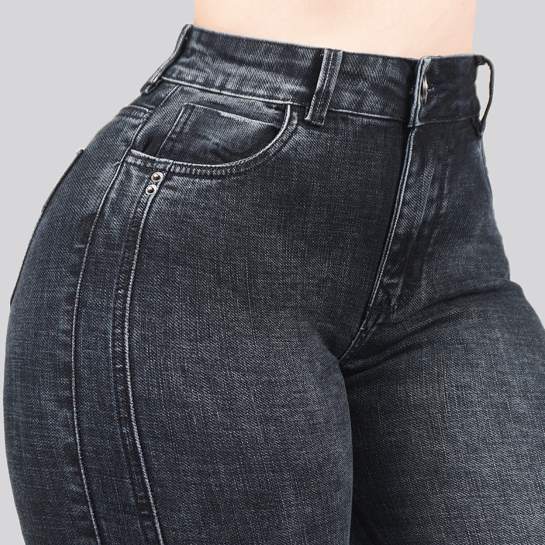 Jeans Skinny Tiro Alto 25430