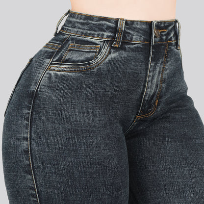 Jeans Skinny Tiro Alto 25431