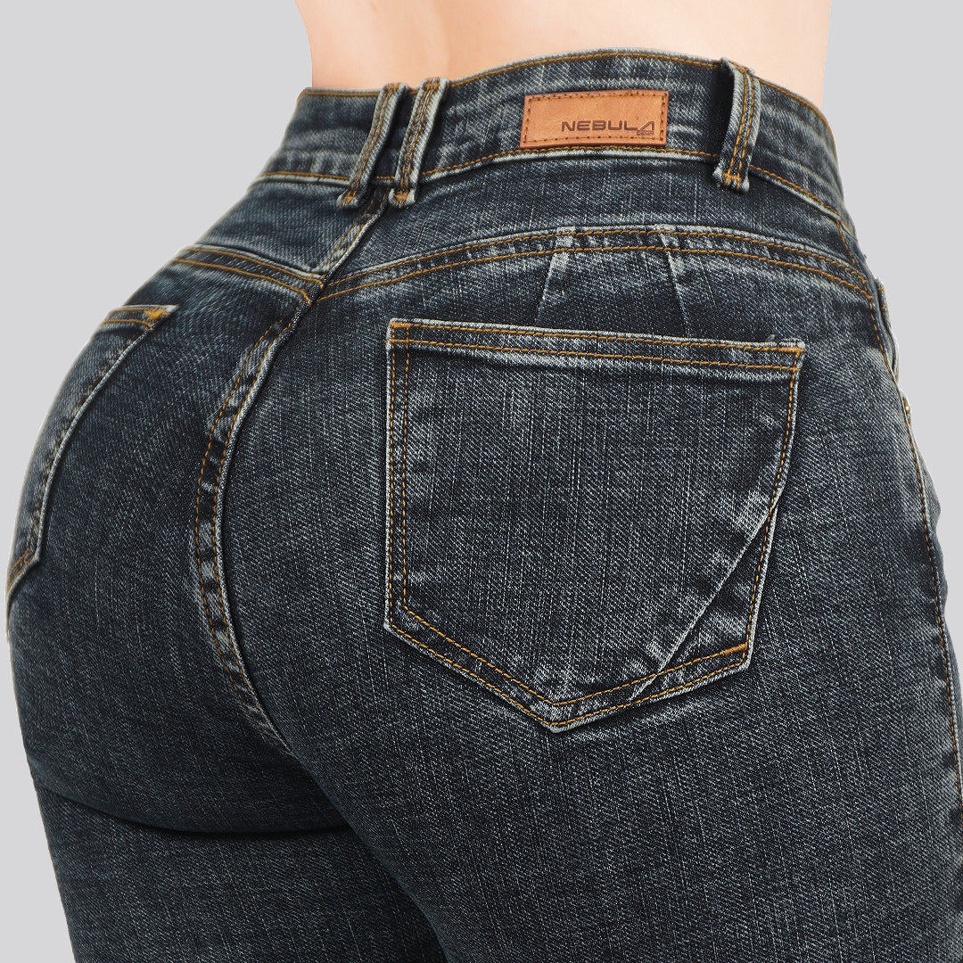 Jeans Skinny Tiro Alto 25431