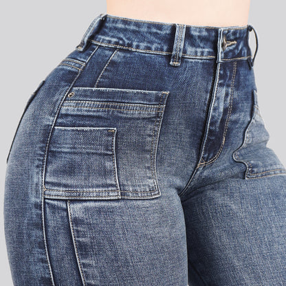 Jeans Skinny Tiro Alto 25442