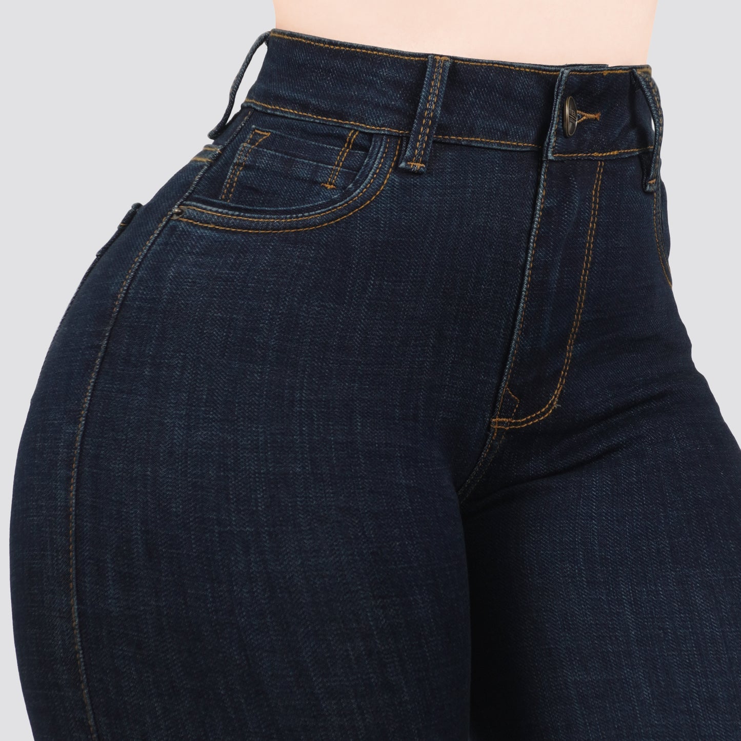 Jeans Skinny Tiro Alto 25445
