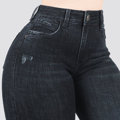 Jeans Skinny Tiro Alto 25453