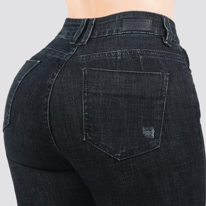 Jeans Skinny Tiro Alto 25453