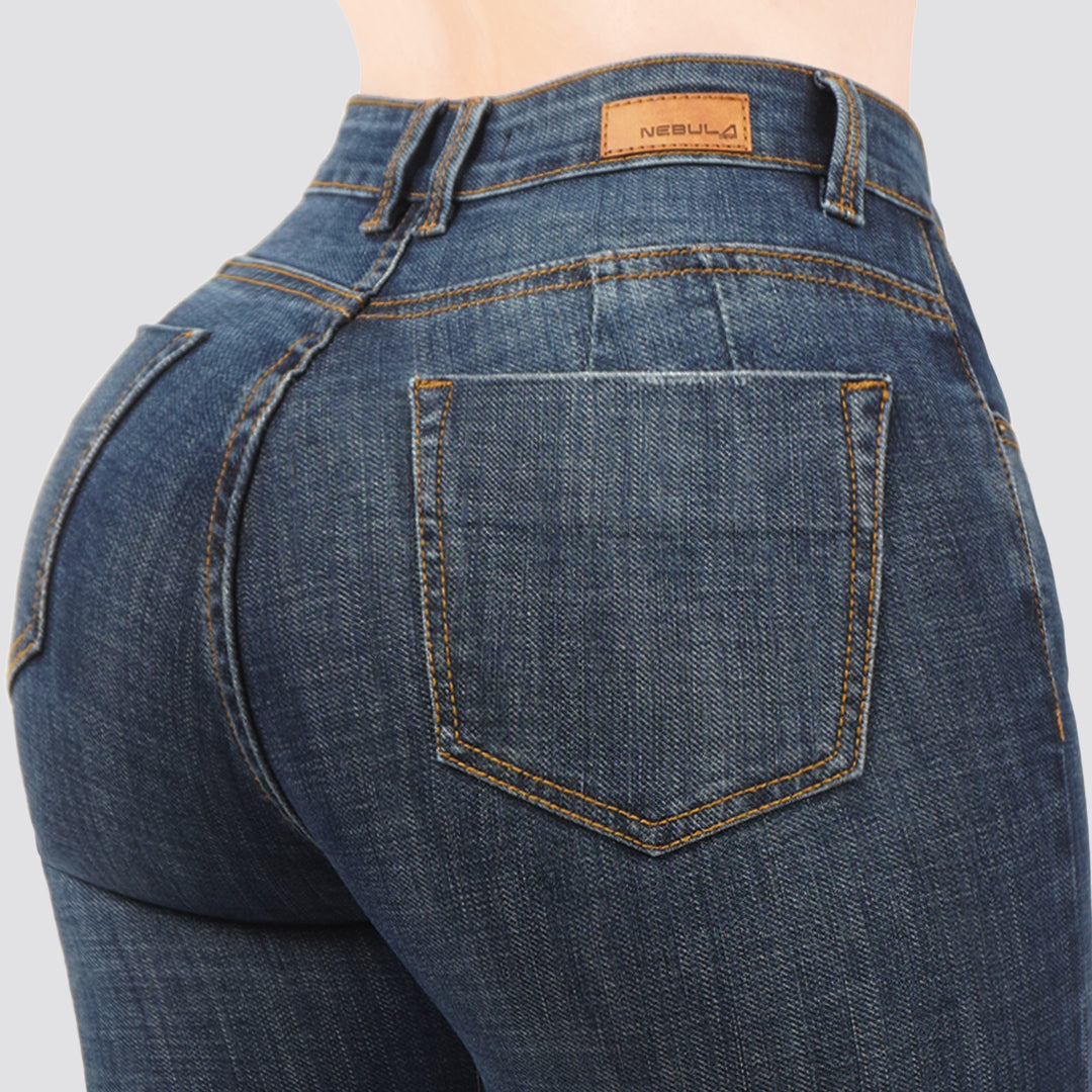 Jeans Skinny Tiro Alto 25455
