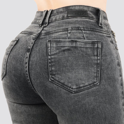 Jeans Skinny Tiro Alto 25458