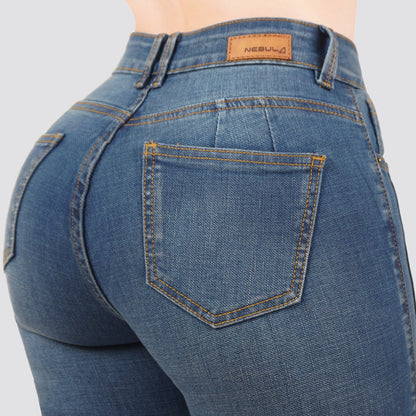Jeans Skinny Tiro Alto 25460