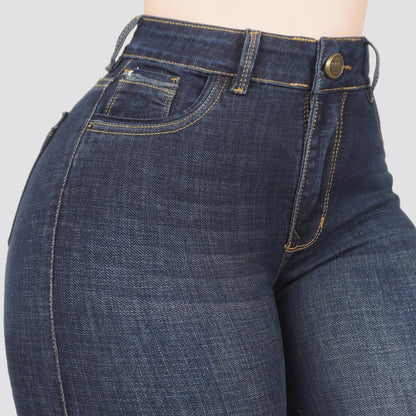 Jeans Skinny Tiro Alto 25461