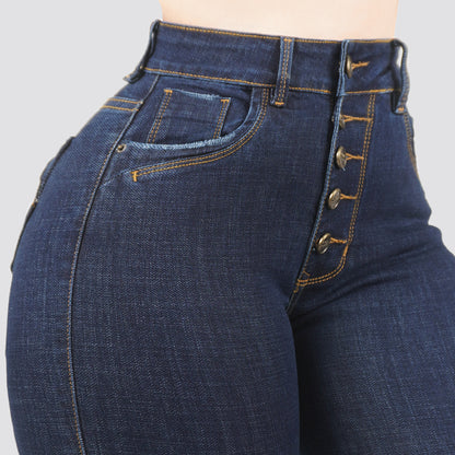 Jeans Skinny Tiro Alto 25466