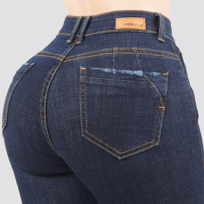 Jeans Skinny Tiro Alto 25466