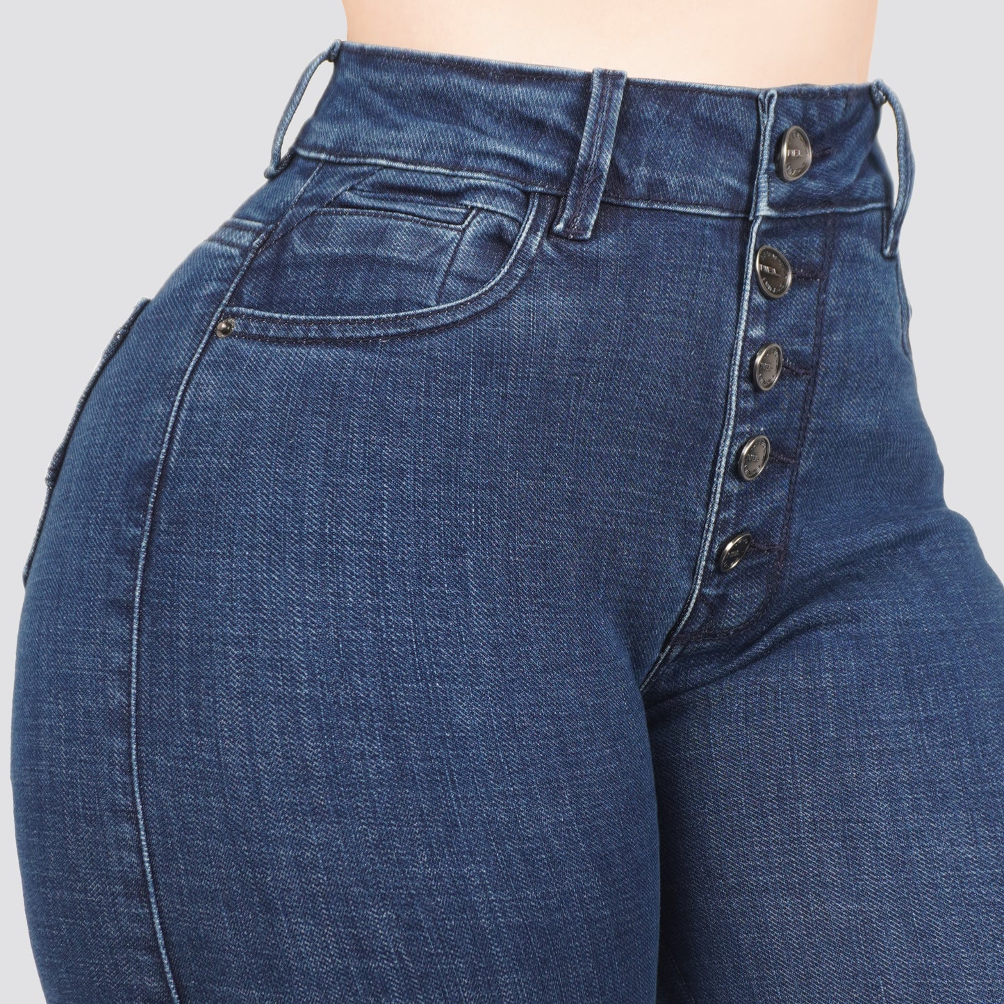 Jeans Skinny Tiro Alto 25467