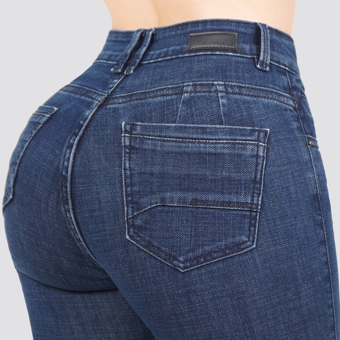 Jeans Skinny Tiro Alto 25467