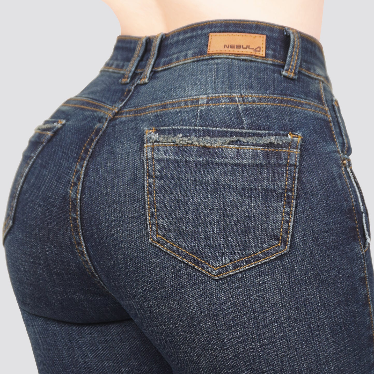 Jeans Skinny Tiro Alto 25471