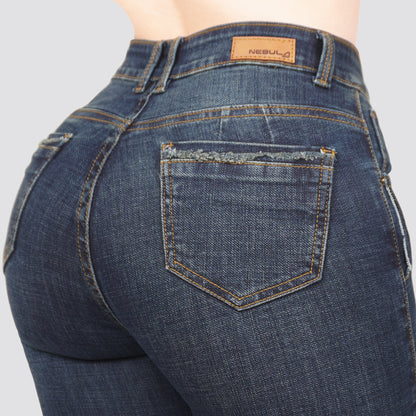 Jeans Skinny Tiro Alto 25471