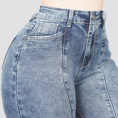 Jeans Skinny Tiro Alto 25474