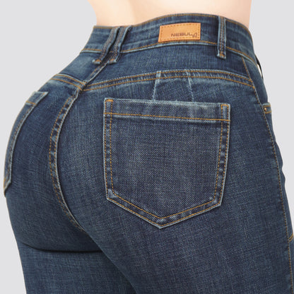 Jeans Skinny Tiro Alto 25482