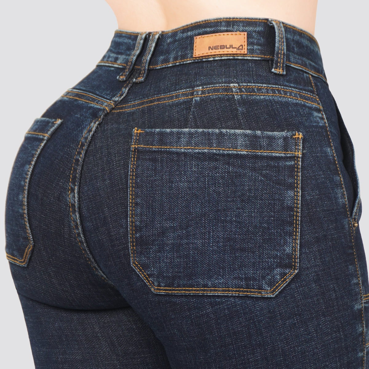 Jeans Skinny Tiro Alto 25485