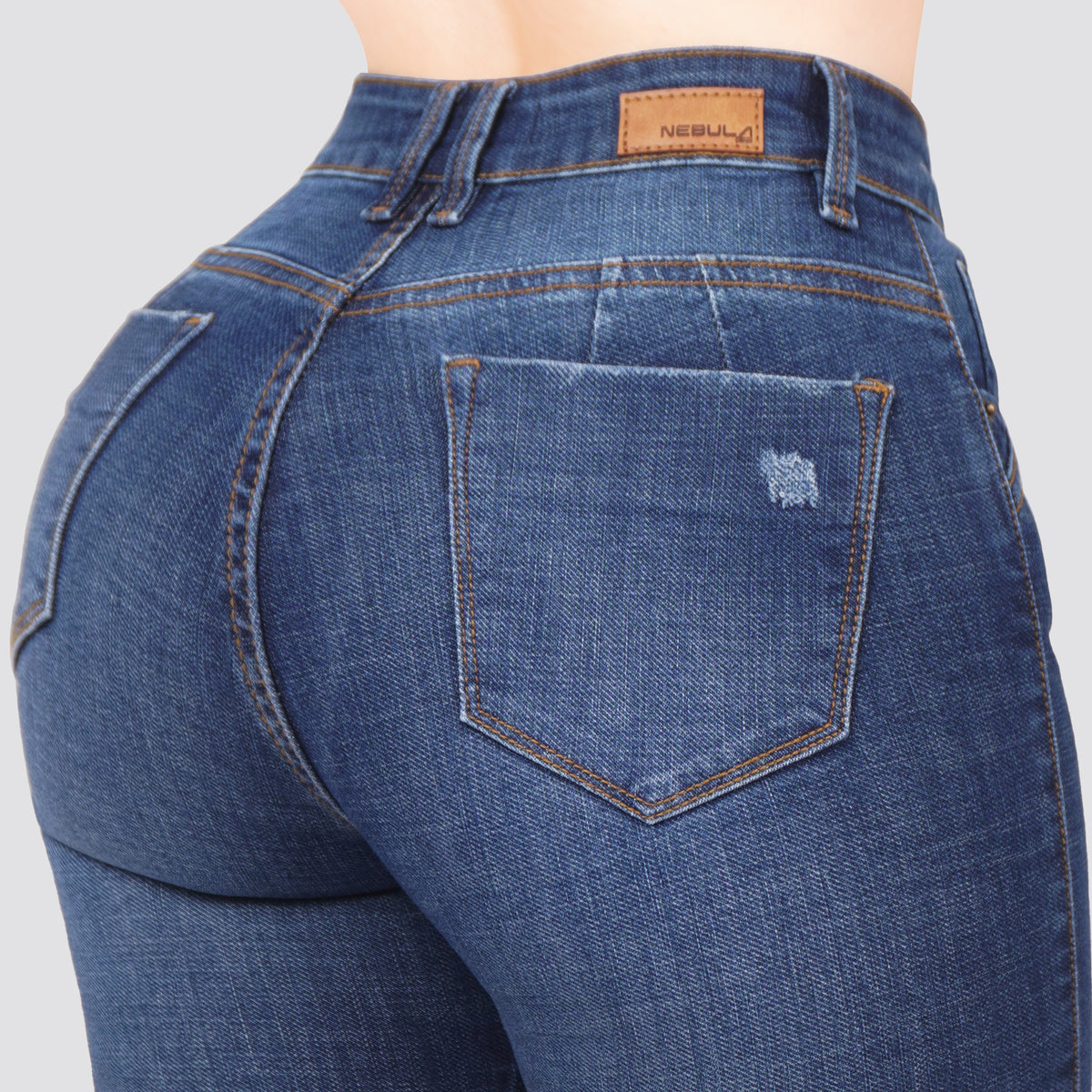 Jeans Skinny Tiro Alto 25490