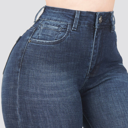 Jeans Skinny Tiro Alto 25492