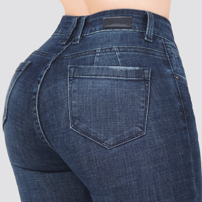 Jeans Skinny Tiro Alto 25492