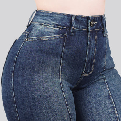 Jeans Skinny Bota Ancha 27131