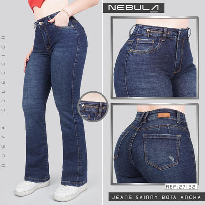 Jeans Skinny Bota Ancha 27132