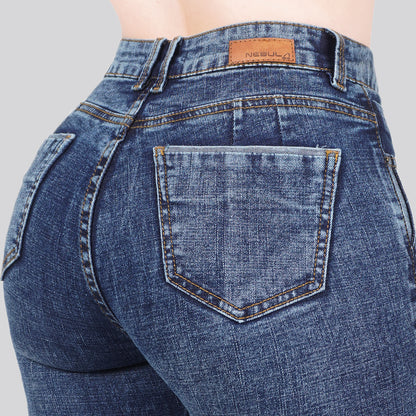 Jeans Skinny Bota Ancha 27142