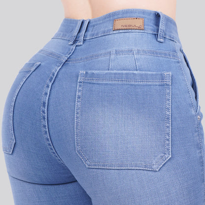 Jeans Skinny Bota Ancha 27145