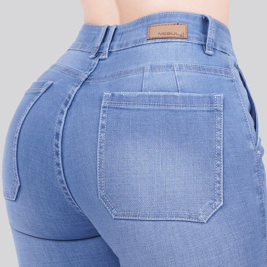 Jeans Skinny Bota Ancha 27145