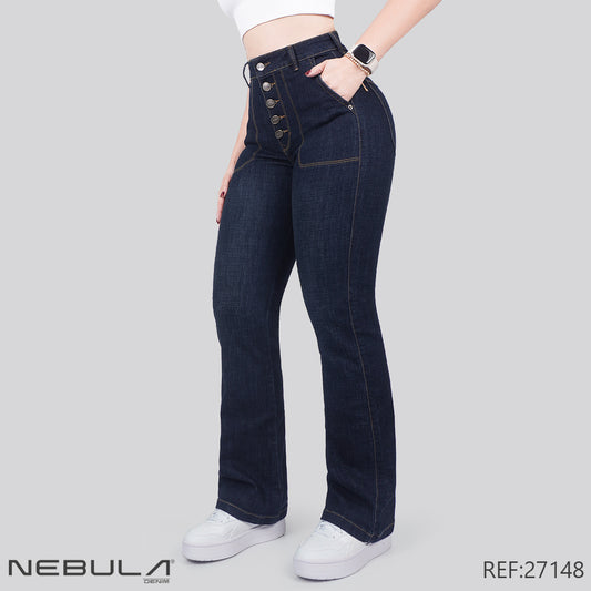 Jeans Skinny Bota Ancha 27148