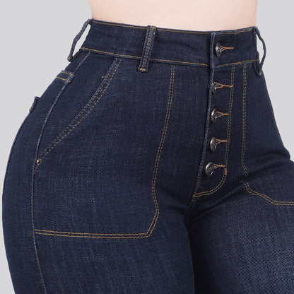 Jeans Skinny Bota Ancha 27148