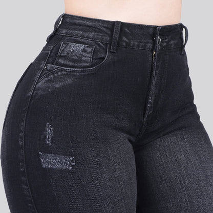 Jeans Skinny Bota Ancha 27149