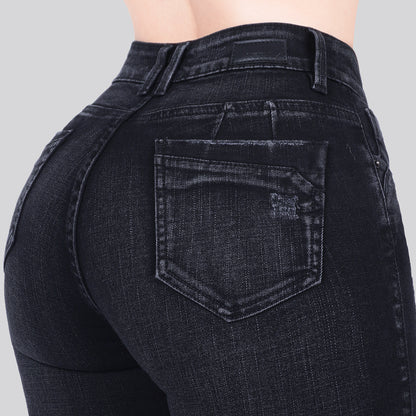 Jeans Skinny Bota Ancha 27149