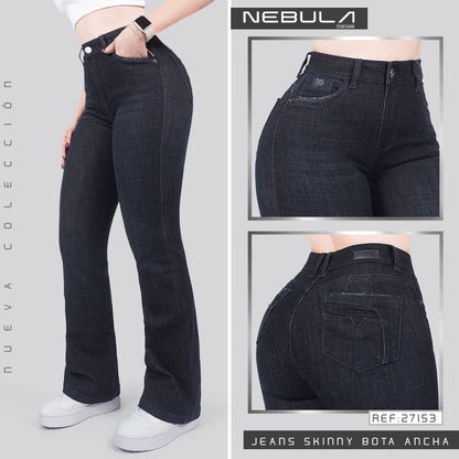 Jeans Skinny Bota Ancha 27153