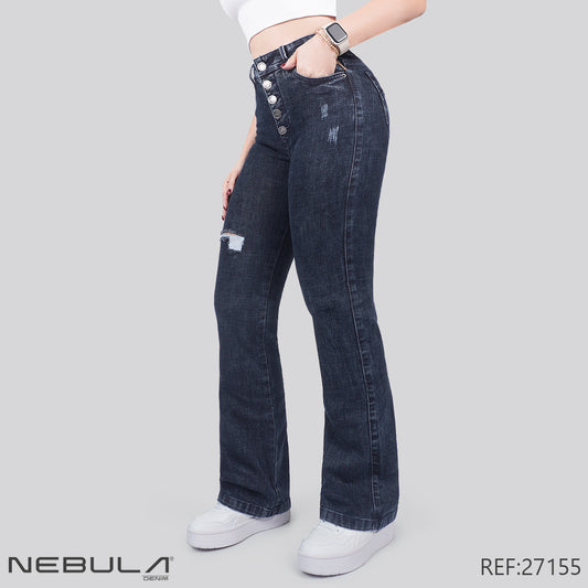 Jeans Skinny Bota Ancha 27155