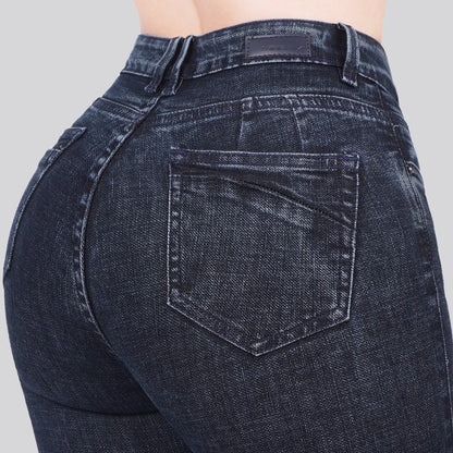 Jeans Skinny Bota Ancha 27155