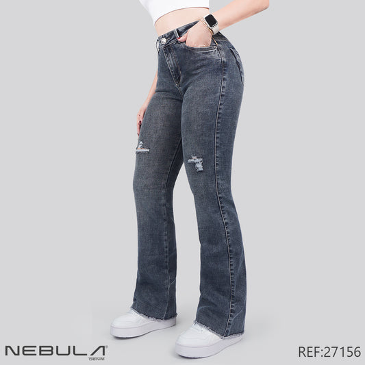 Jeans Skinny Bota Ancha 27156