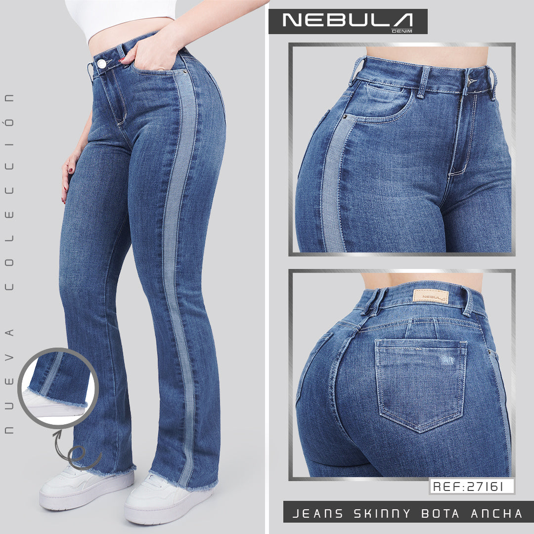 Jeans Skinny Bota Ancha 27161