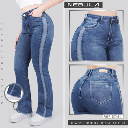 Jeans Skinny Bota Ancha 27161