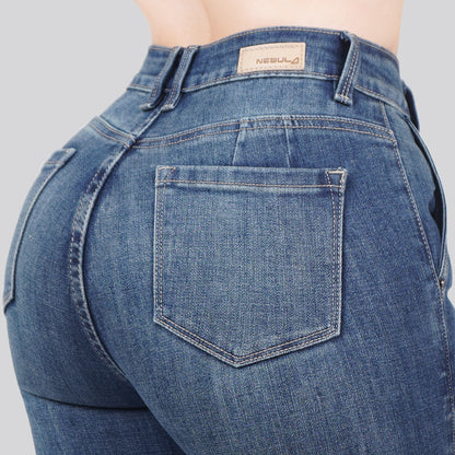 Jeans Skinny Bota Ancha 27164