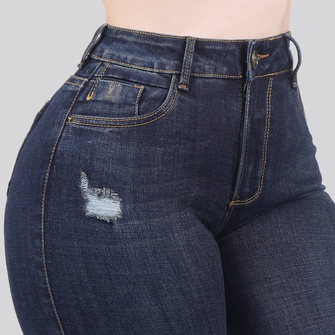 Jeans Skinny Bota Ancha 27166