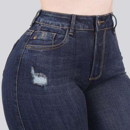 Jeans Skinny Bota Ancha 27166