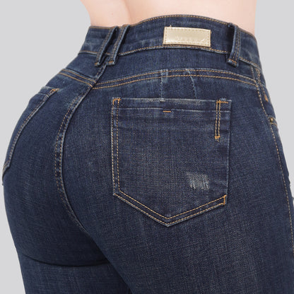 Jeans Skinny Bota Ancha 27166