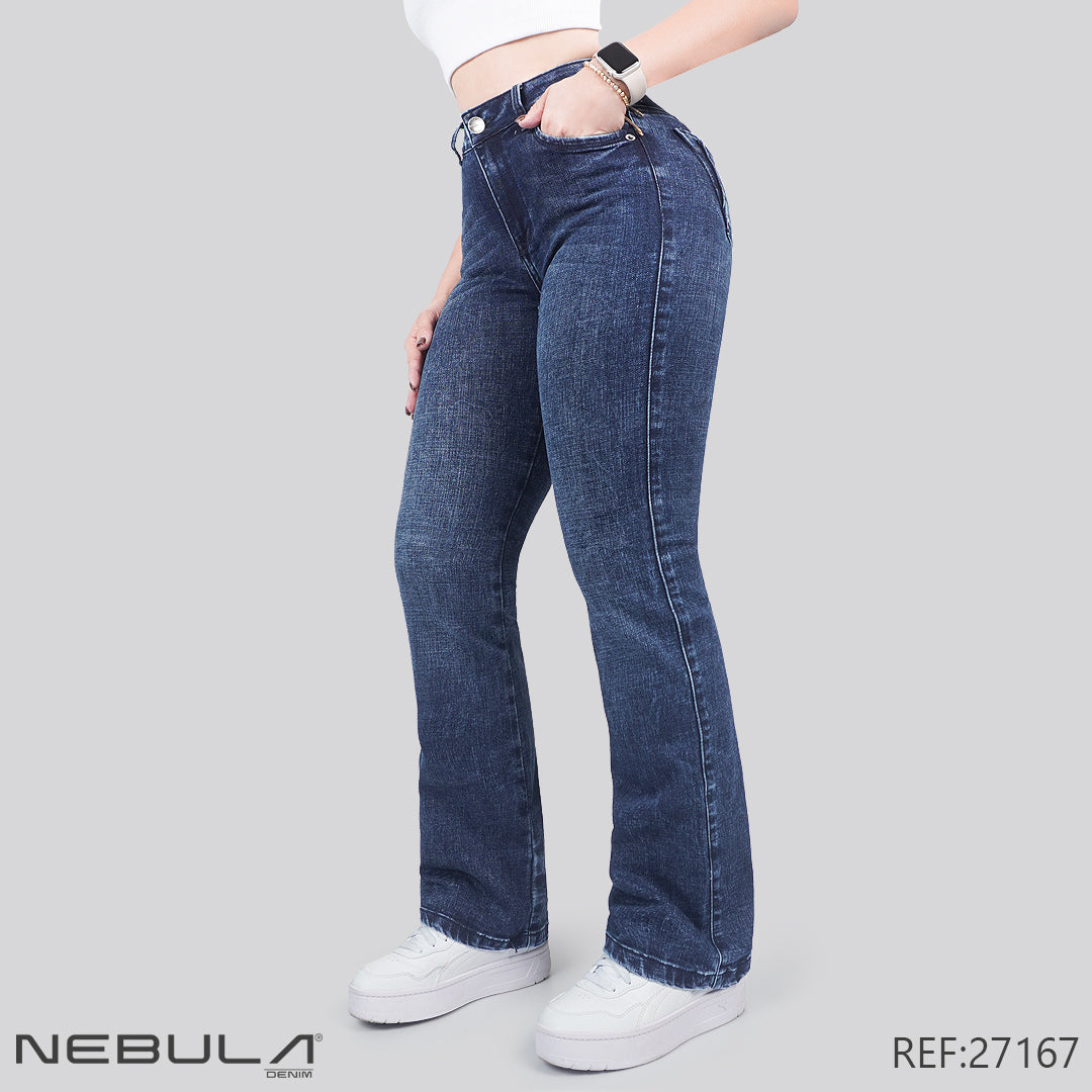 Jeans Skinny Bota Ancha 27167
