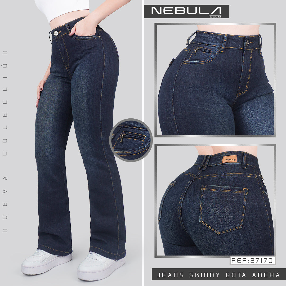 Jeans Skinny Bota Ancha 27170