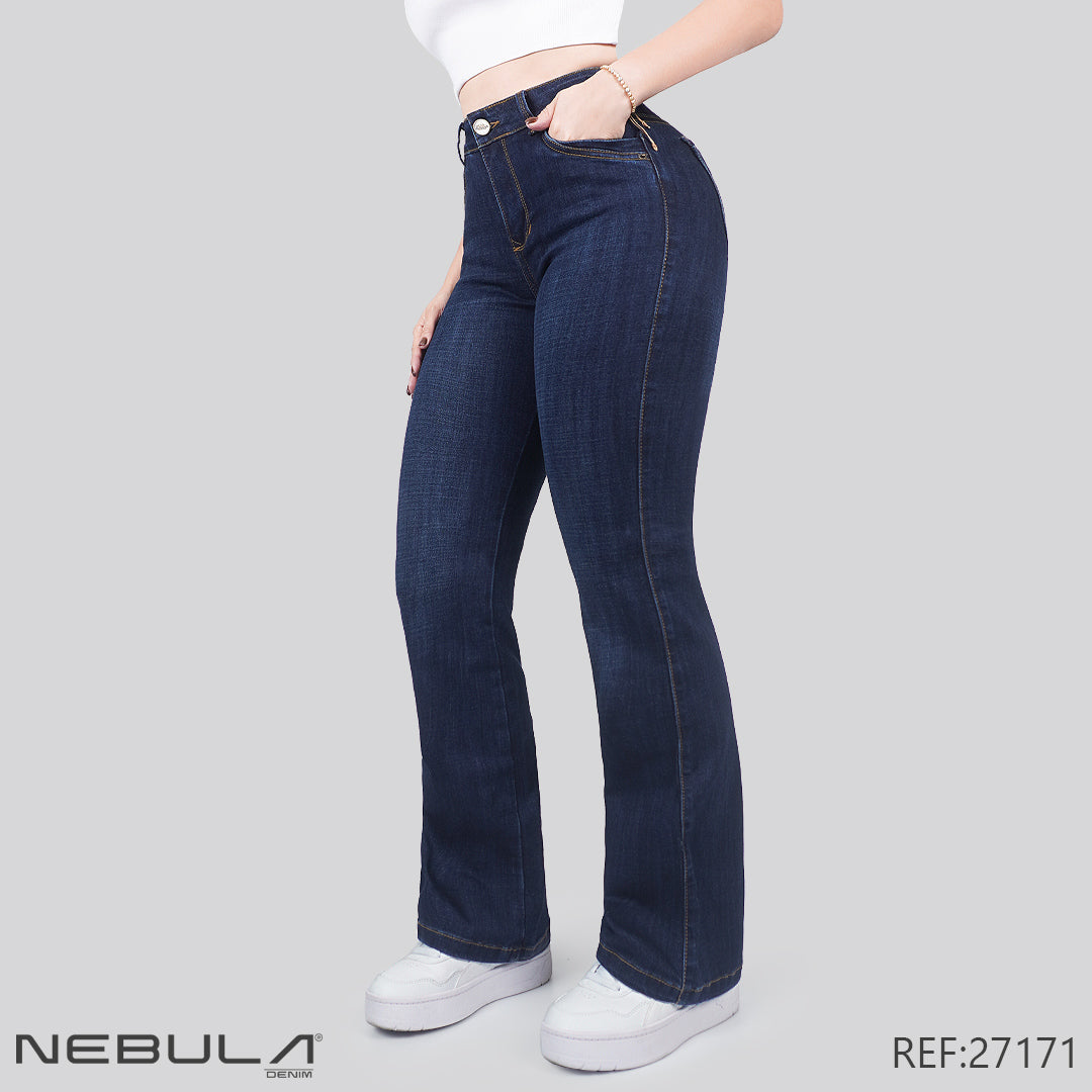 Jeans Skinny Bota Ancha 27171