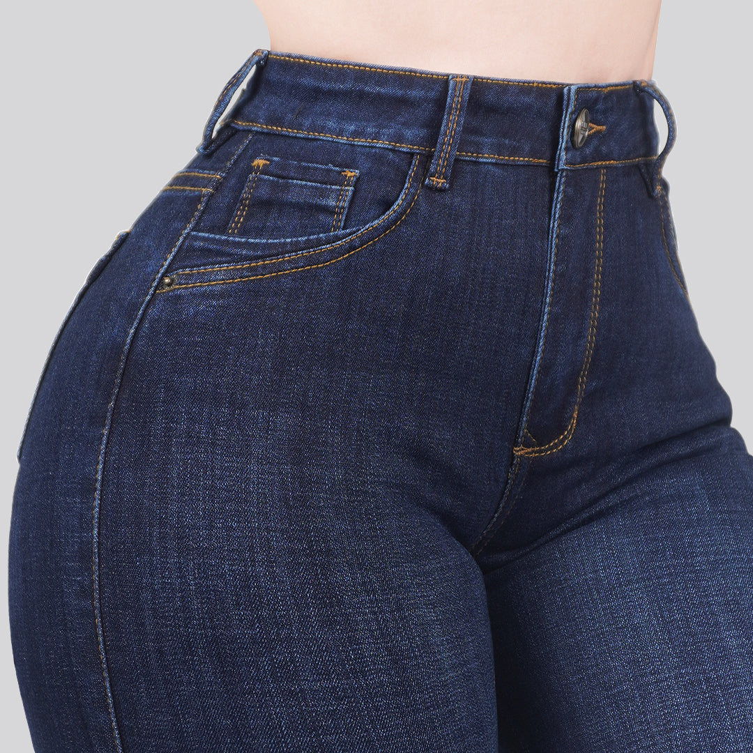 Jeans Skinny Bota Ancha 27171